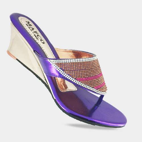 purple Bridal footwear for WOMEN Designer purple color shoes MAFCO